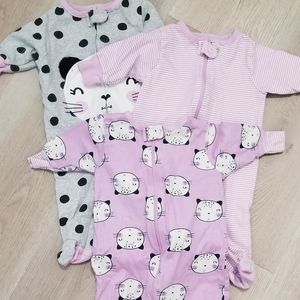 Newborn Footed Onesies